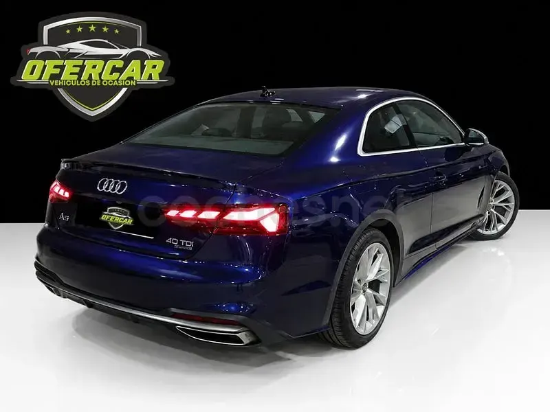 Usado Audi A5 Advanced Plus 204 CV (150 kW) 2022 Negro Coupe
