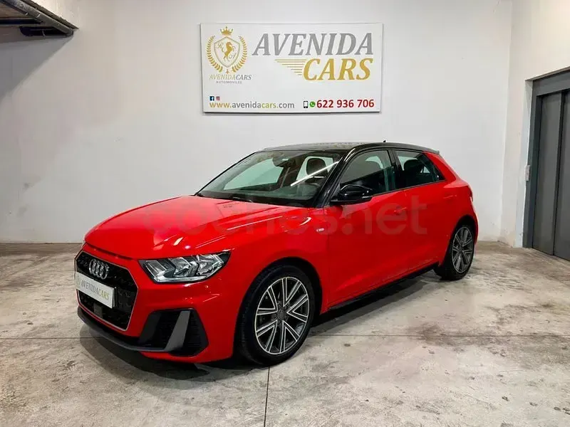 Usado Audi A1 Sportback S-Line 116 CV (85 kW) 2019 Rojo Utilitario
