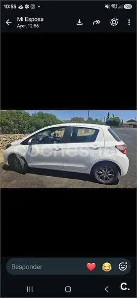 Usado Toyota Yaris Active 69 CV (50 kW) 2019 Blanco Berlina