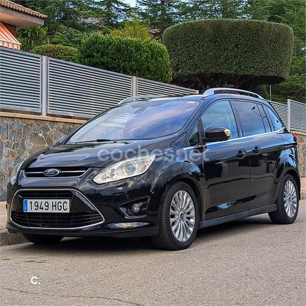 Negro Usado 2011 Ford Grand C-Max Titanium Monovolumen | 8490 € (Precio justo) - Imagen 1/4
