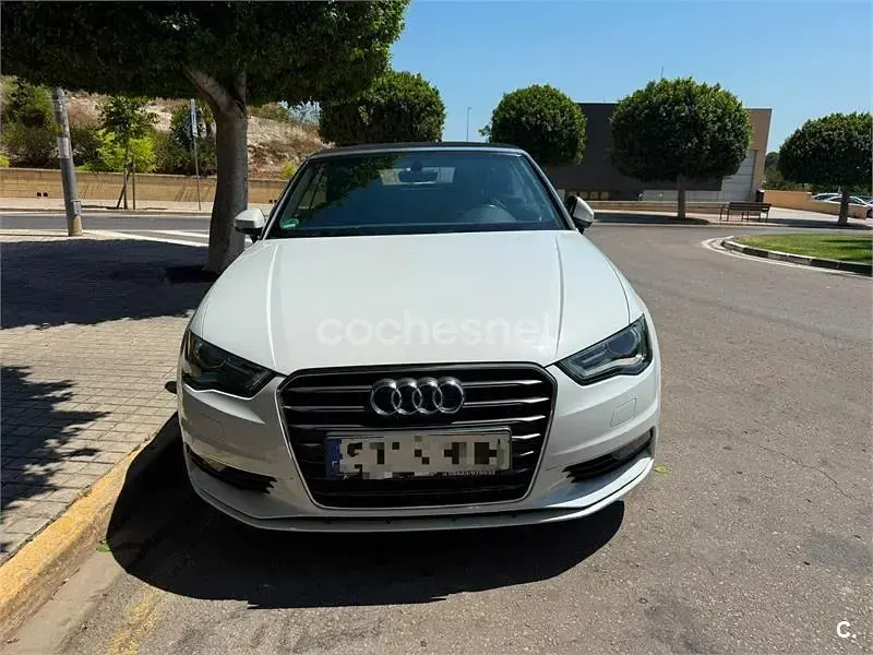 Usado Audi A3 Cabriolet Ambition 125 CV (91 kW) 2016 Blanco Descapotable