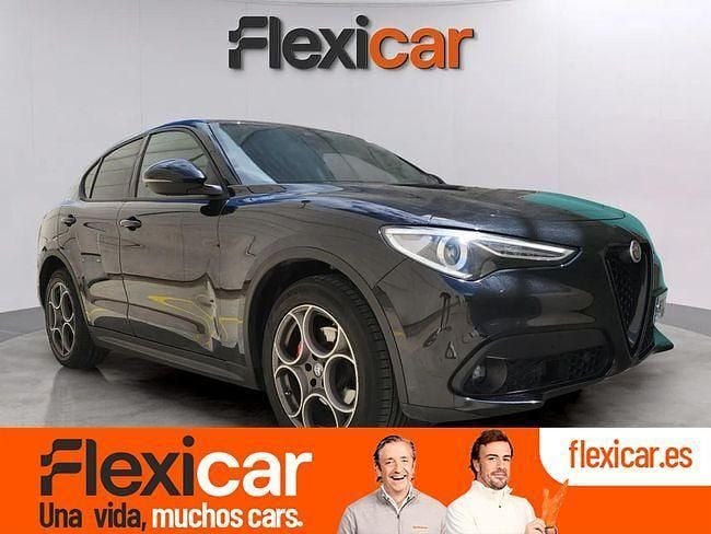 Negro Usado 2022 Alfa Romeo Stelvio Sprint SUV | 27.990 € (Precio justo) - Imagen 1/4