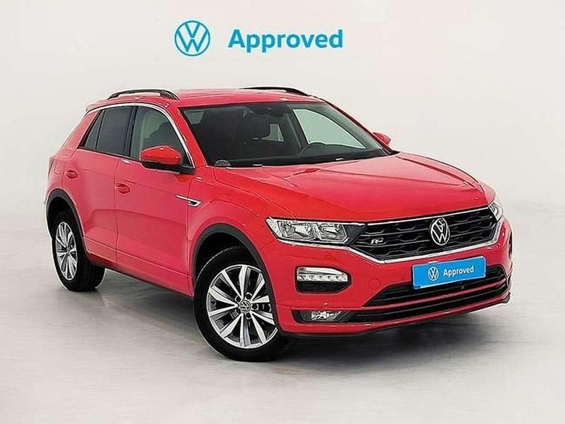 Rojo Usado 2021 VW T-Roc Advance SUV | 20.850 € (Un poco caro) - Imagen 1/4