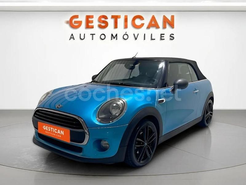 Usado Mini One Cabriolet 102 CV (75 kW) 2018 Azul Descapotable