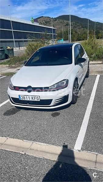 Usado VW Golf VII GTI 220 CV (161 kW) 2013 Blanco Berlina