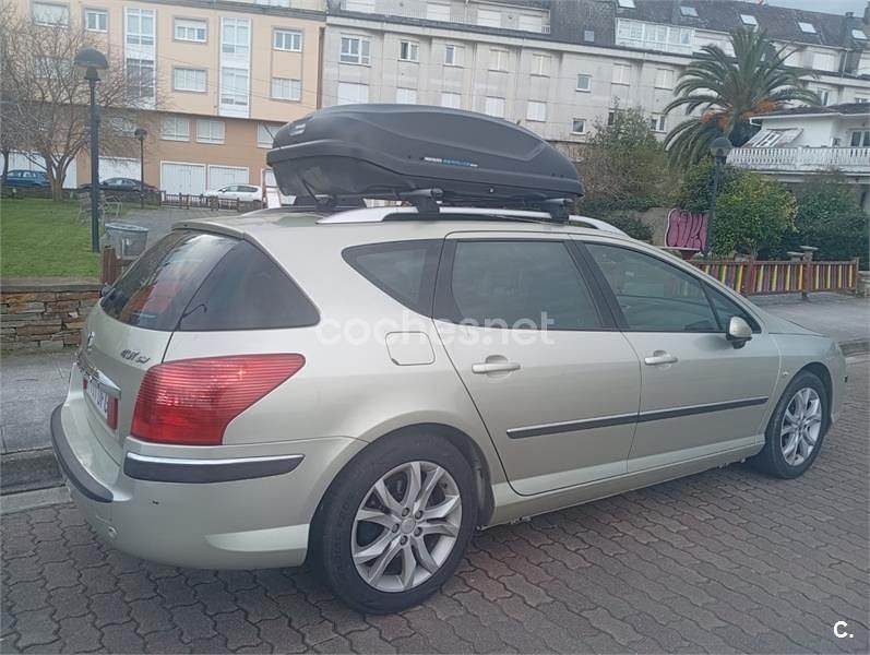 Usado Peugeot 407 Sport 136 CV (100 kW) 2005 Beige Familiar
