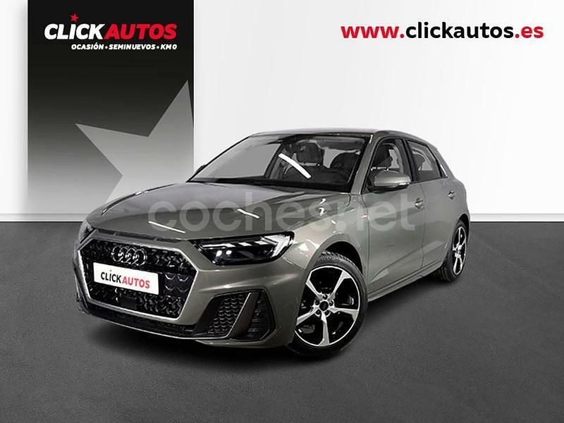 Gris / plata Usado 2023 Audi A1 Sportback S-Line Utilitario | 22.000 € (Precio justo) - Imagen 1/4