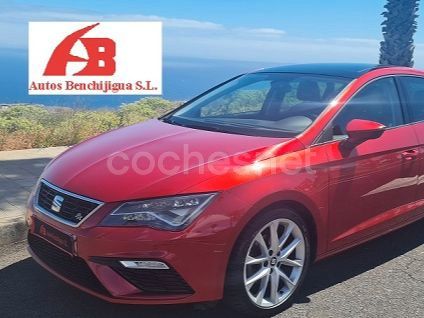 Granate Usado 2018 Seat Leon FR Berlina | 19.800 € (Caro) - Imagen 1/4