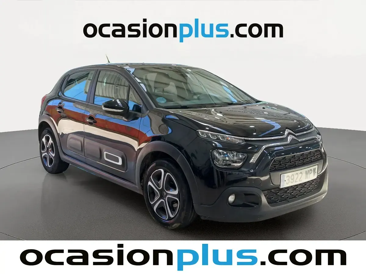 Usado Citroën C3 PureTech 83 CV (61 kW) 2024 Negro Utilitario