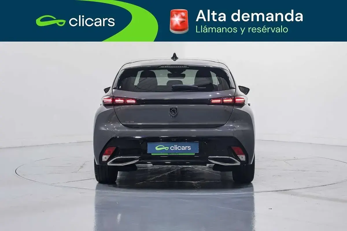 Usado Peugeot 308 Allure 131 CV (96 kW) 2024 Gris Utilitario