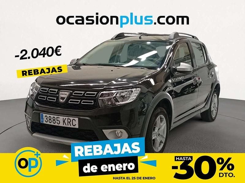 Negro Usado 2018 Dacia Sandero Stepway Utilitario | 11.099 € (Un poco caro) - Imagen 1/4