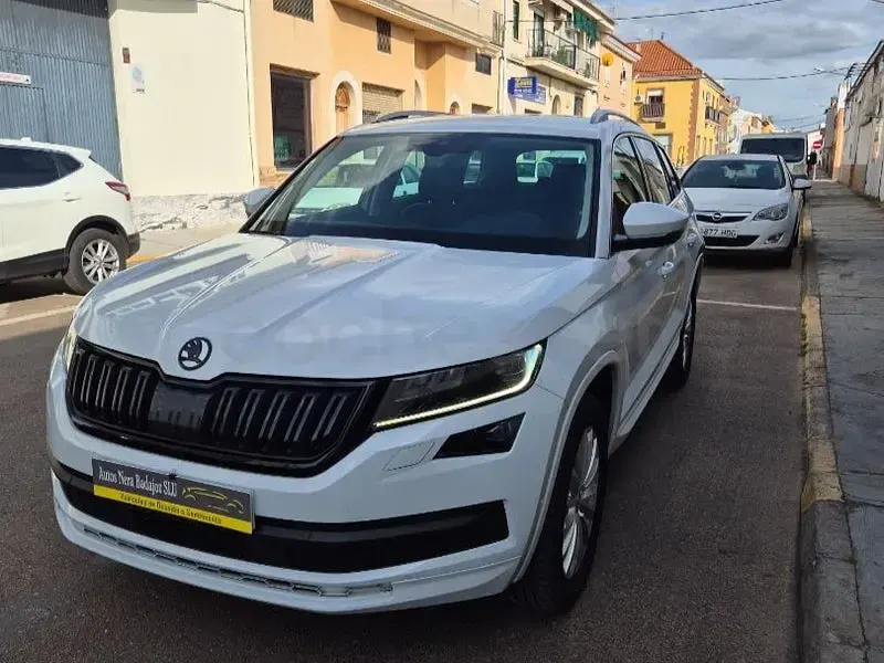 Usado Skoda Kodiaq Style 150 CV (110 kW) 2017 Blanco SUV