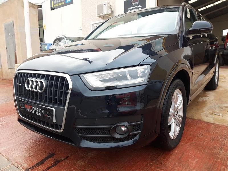 Azul Usado 2014 Audi Q3 Ambition SUV | 15.900 € (Precio justo) - Imagen 1/4