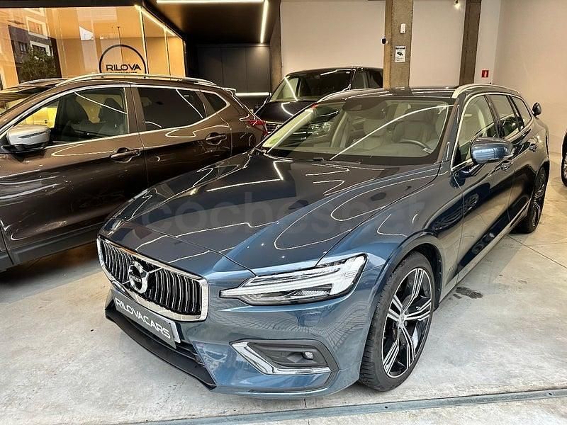 Usado Volvo V60 Inscription 190 CV (139 kW) 2019 Azul Familiar