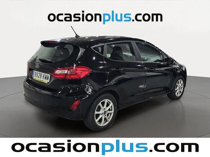 Usado Ford Fiesta Trend+ 86 HP (63 kW) 2018 Preto Citadino