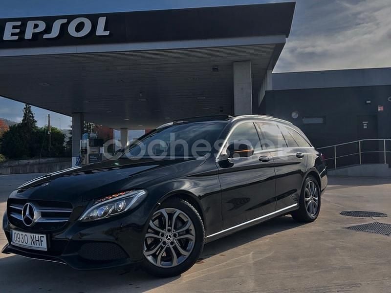Negro Usado 2017 Mercedes C250 Familiar | 19.200 € (Super precio) - Imagen 1/4