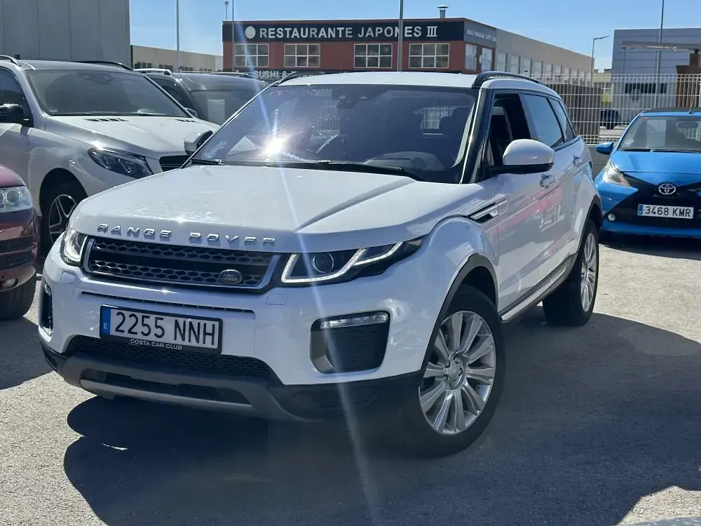 Usado Land Rover Range Rover evoque HSE 150 CV (110 kW) 2016 Blanco metalico
