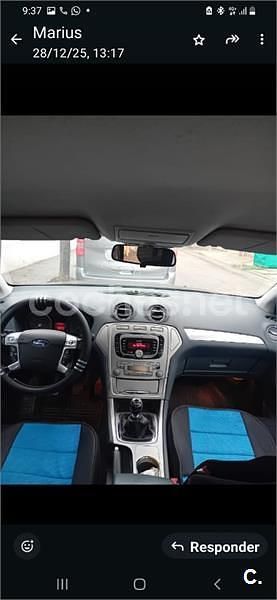 Usado Ford Mondeo Ambiente 125 CV (91 kW) 2008 Negro Berlina