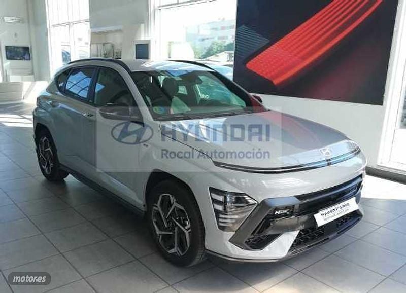 Gris / plata Usado 2024 Hyundai Kona N Line SUV | 28.490 € (Caro) - Imagen 1/4