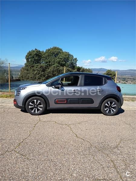 Usado Citroën C3 PureTech 82 CV (60 kW) 2021 Gris / plata Utilitario