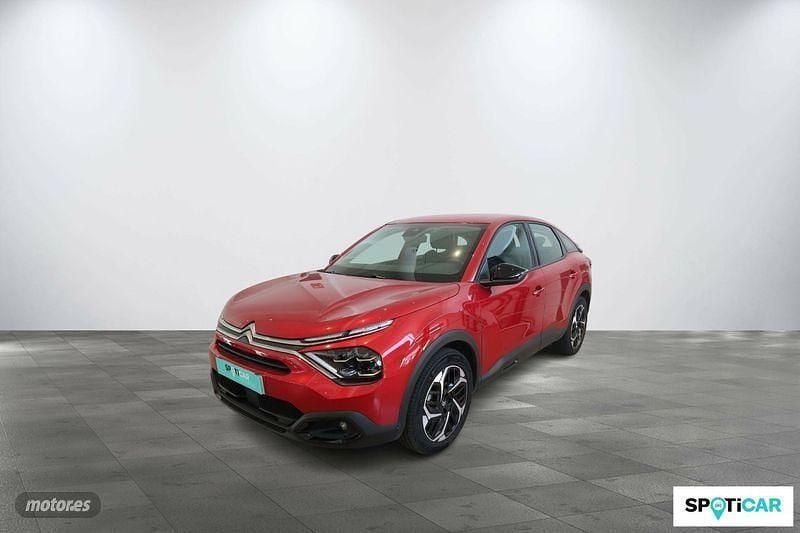 Rojo Usado 2024 Citroën C4 PureTech Berlina | 18.400 € (Precio justo) - Imagen 1/4