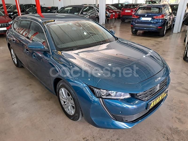 Usado Peugeot 508 SW Active 131 CV (96 kW) 2021 Azul Familiar