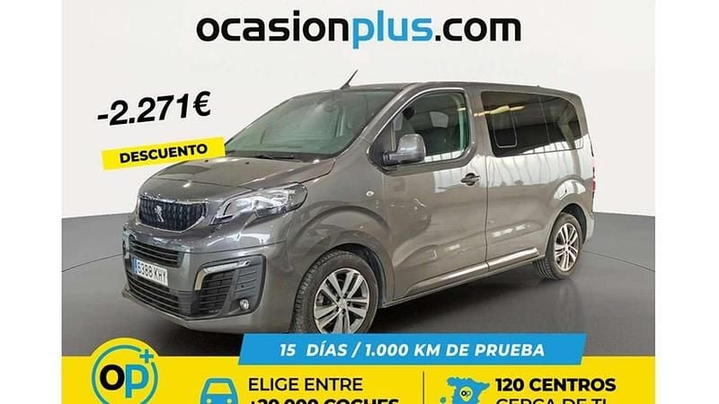 Usado Peugeot Traveller Business-Line 150 CV (110 kW) 2018 Gris Monovolumen