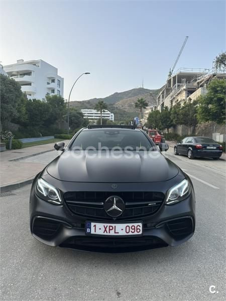 Usado Mercedes E63S AMG 612 CV (450 kW) 2018 Negro Berlina