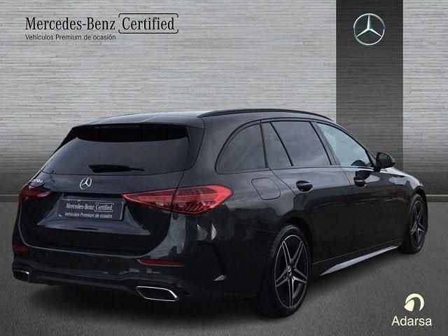 Usado Mercedes C220 AMG line 200 CV (147 kW) 2025 Gris grafito Familiar