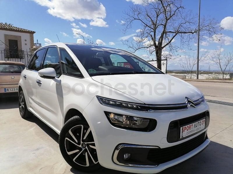 Usado Citroën C4 Picasso Shine 150 CV (110 kW) 2018 Blanco Monovolumen