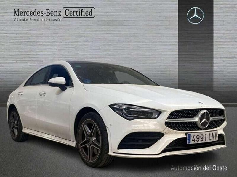 Usado Mercedes CLA250e 220 CV (161 kW) 2021 Blanco Berlina