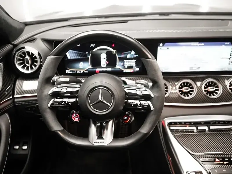 Usado Mercedes AMG GT 63 AMG 843 CV (620 kW) 2022 Gris / plata Coupe