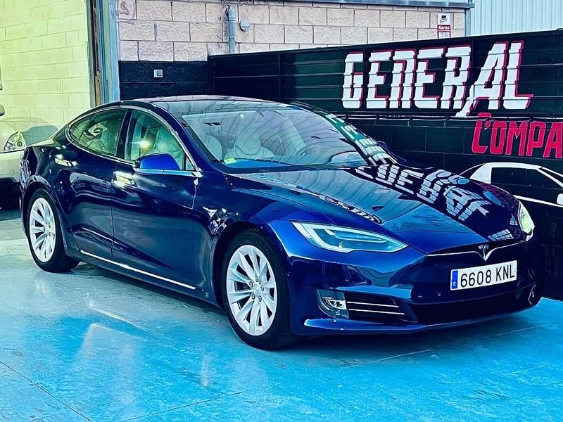Azul Usado 2018 Tesla Model S Berlina | 24.990 € (Precio justo) - Imagen 1/4