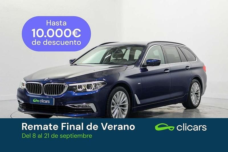 Azul Usado 2020 BMW 520 Familiar | 24.590 € (Buen precio) - Imagen 1/4