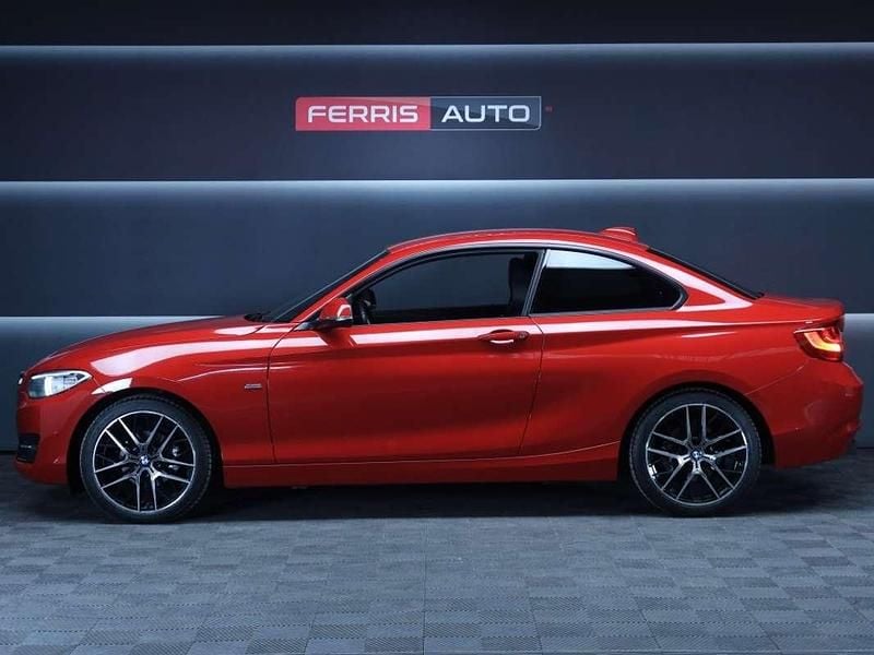 Usado BMW 218 Sport Line 136 CV (100 kW) 2017 Rojo Coupe