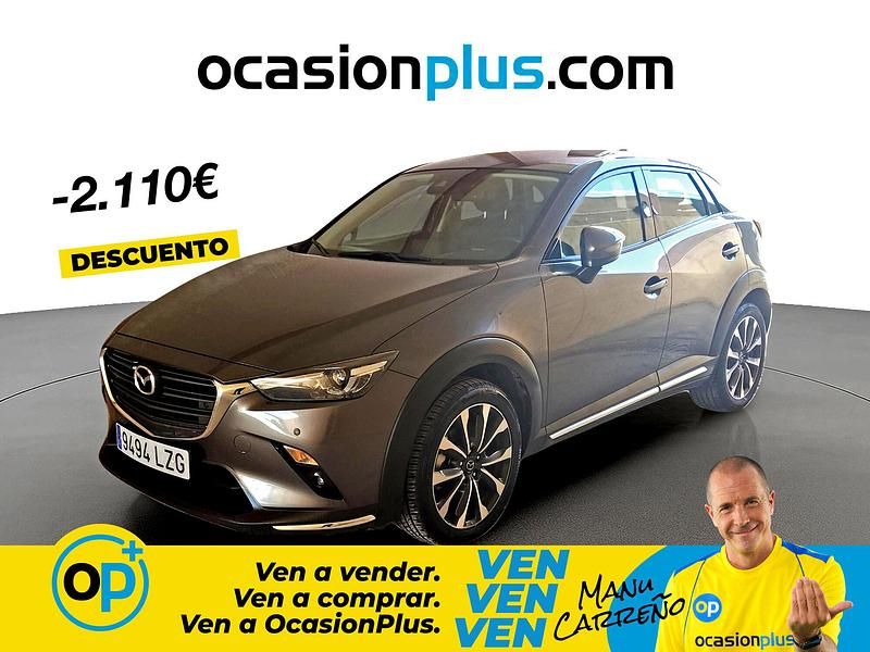 Usado Mazda CX-3 121 CV (88 kW) 2022 Gris SUV
