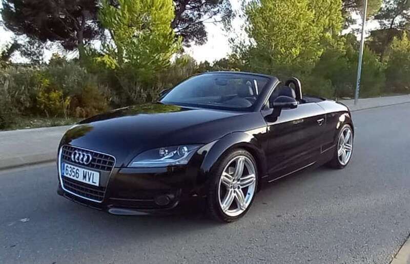 Negro Usado 2007 Audi TT Roadster S-Line Descapotable | 11.490 € (Precio justo) - Imagen 1/4