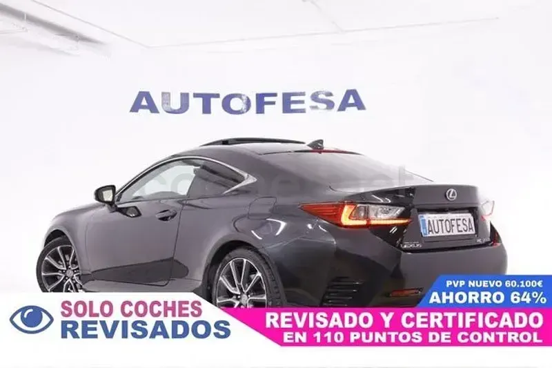 Usado Lexus RC300h Executive Line 223 CV (164 kW) 2017 Negro Coupe