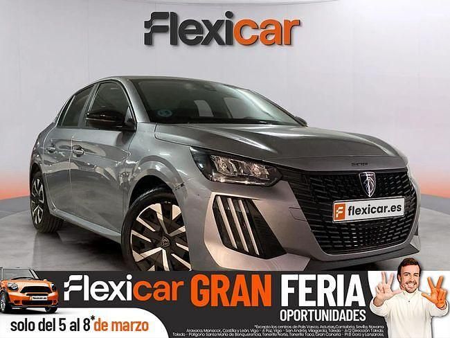 Usado Peugeot 208 Style 100 CV (73 kW) 2024 Gris Utilitario
