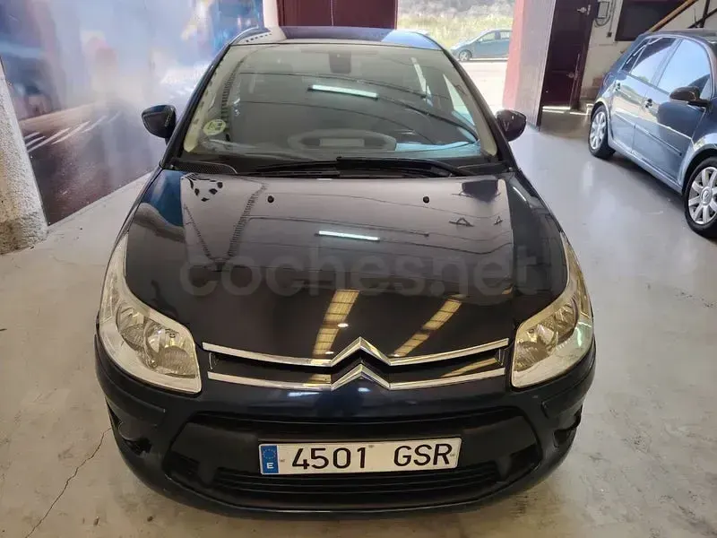 Usado Citroën C4 110 CV (80 kW) 2009 Azul Berlina