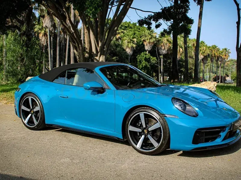 Usado Porsche 911 Carrera 4S Cabriolet 450 CV (330 kW) 2024 Azul Descapotable