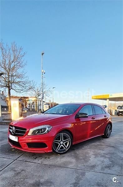 Usado Mercedes A200 AMG 136 CV (100 kW) 2012 Rojo Berlina