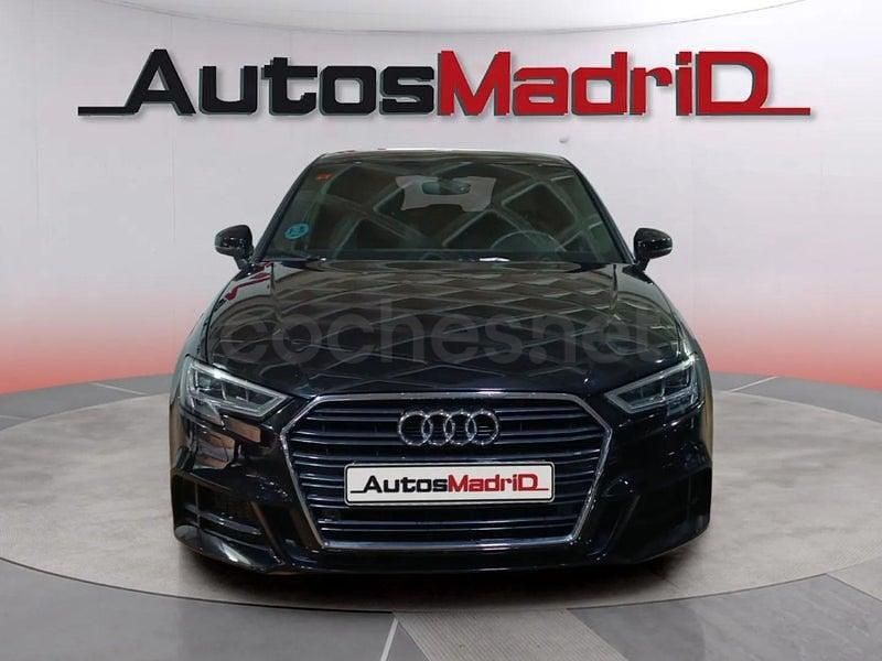 Usado Audi A3 S-Line 116 CV (85 kW) 2019 Negro Berlina