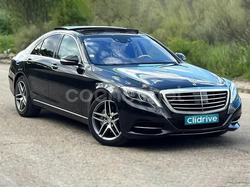 Usado Mercedes S350 258 CV (189 kW) 2014 Negro Berlina