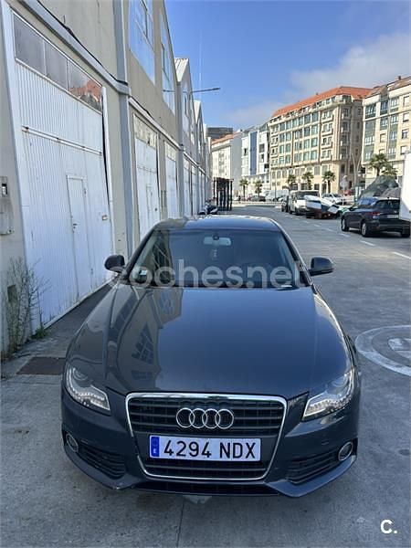 Usado Audi A4 143 CV (105 kW) 2008 Negro Berlina