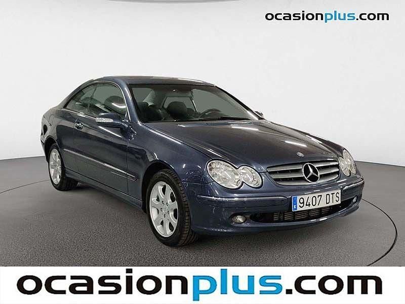 Usado Mercedes CLK270 Elegance 170 CV (125 kW) 2005 Azul Coupe