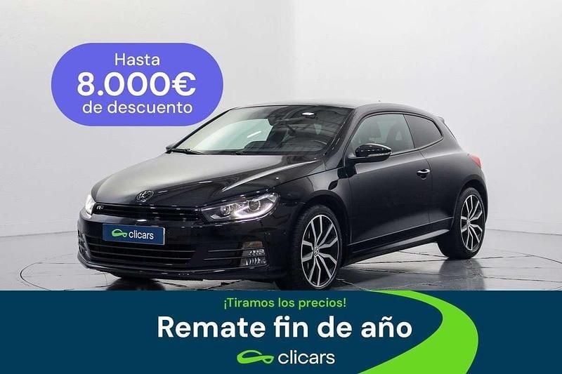 Negro Usado 2017 VW Scirocco R-line Coupe | 16.190 € (Buen precio) - Imagen 1/4