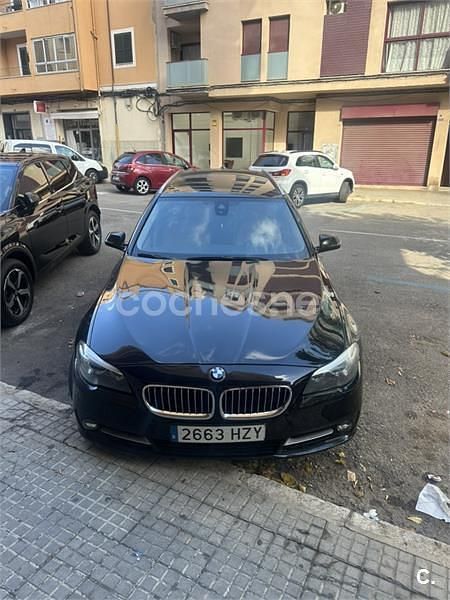 Usado BMW 520 190 CV (139 kW) 2014 Negro Familiar