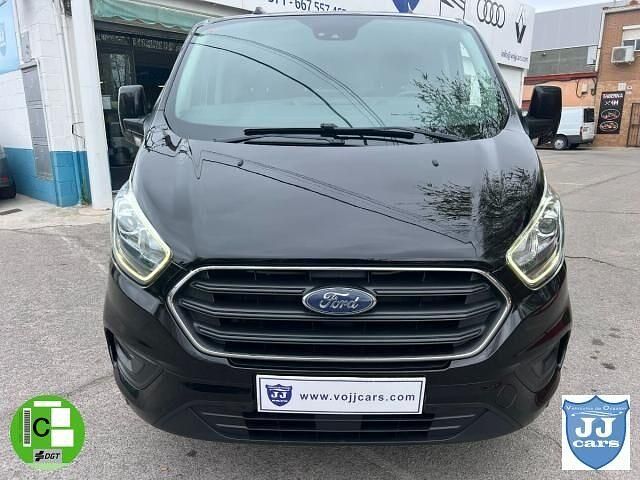 Usado Ford Transit Custom Trend 130 CV (95 kW) 2021 Negro Familiar