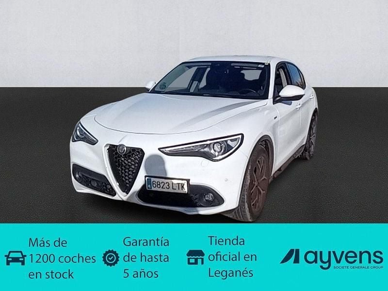 Blanco Usado 2021 Alfa Romeo Stelvio Sprint SUV | 28.400 € (Precio justo) - Imagen 1/4